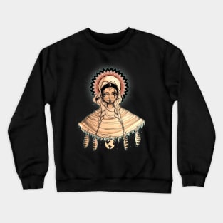 moon lady Crewneck Sweatshirt